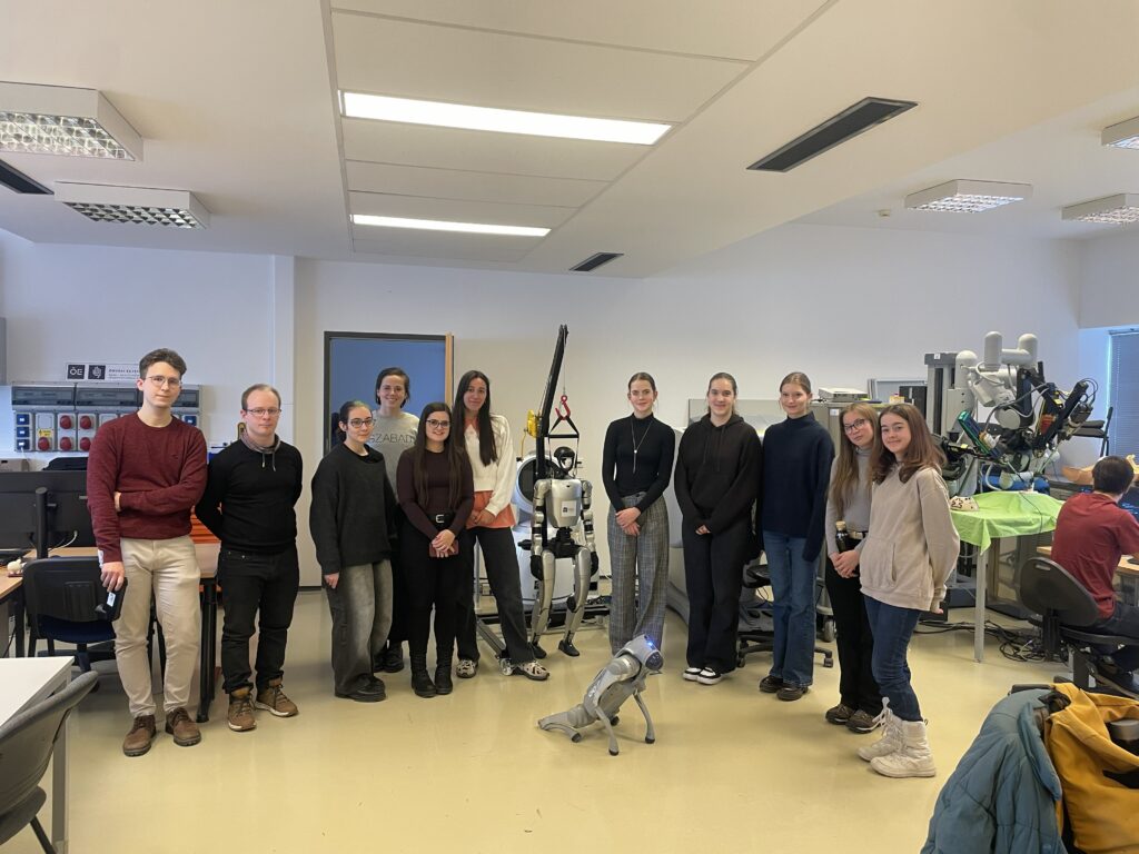 Girls in the Lab: High School Students Visit Obuda University’s EKIK–BARK Research Center